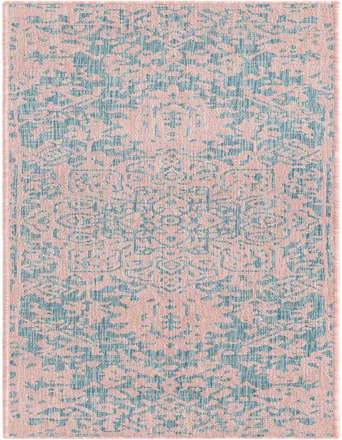 Detail image of 2' x 6' Easy-Clean Jill Zarin Dubai Indoor / Outdoor Runner Rug