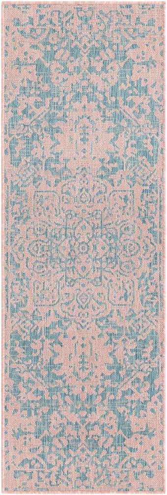 2' x 6' Easy-Clean Jill Zarin Dubai Indoor / Outdoor Runner Rug