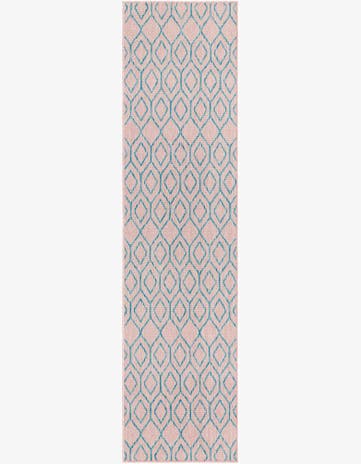 2' x 8' Easy-Clean Jill Zarin Turks and Caicos Indoor / Outdoor Runner Rug