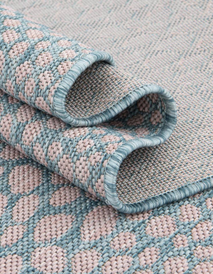 Detail image of 10' 8 x 10' 8 Easy-Clean Jill Zarin Cape Town Indoor / Outdoor Square Rug