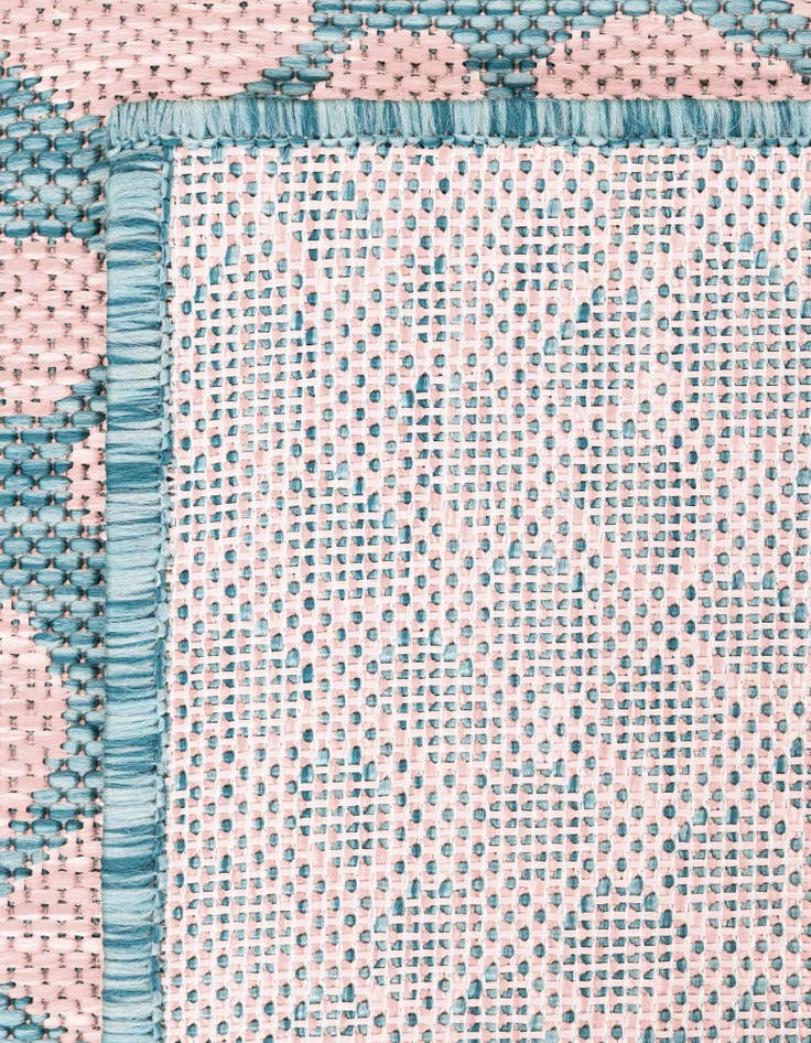 Detail image of 7' 10 x 7' 10 Easy-Clean Jill Zarin Cape Town Indoor / Outdoor Square Rug