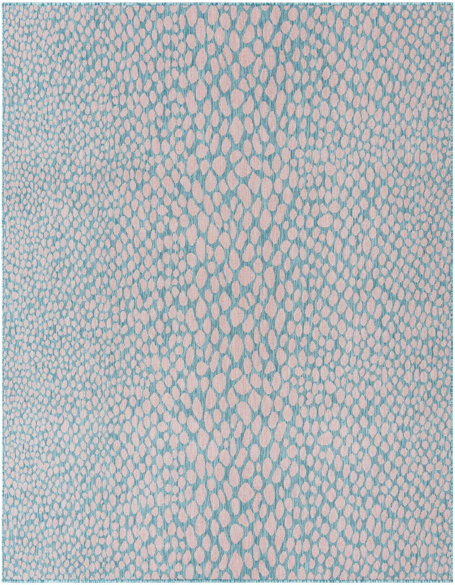 7' 10 x 7' 10 Easy-Clean Jill Zarin Cape Town Indoor / Outdoor Square Rug
