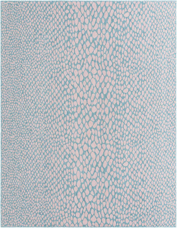 Detail image of 10' 8 x 10' 8 Easy-Clean Jill Zarin Cape Town Indoor / Outdoor Square Rug