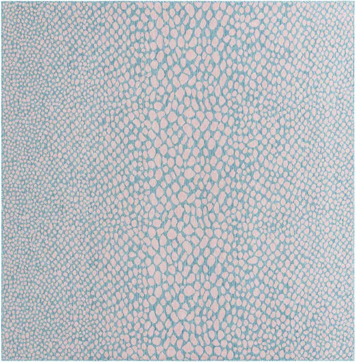 10' 8 x 10' 8 Easy-Clean Jill Zarin Cape Town Indoor / Outdoor Square Rug