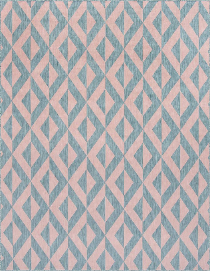 Detail image of 10' 8 x 10' 8 Easy-Clean Jill Zarin Napa Indoor / Outdoor Square Rug