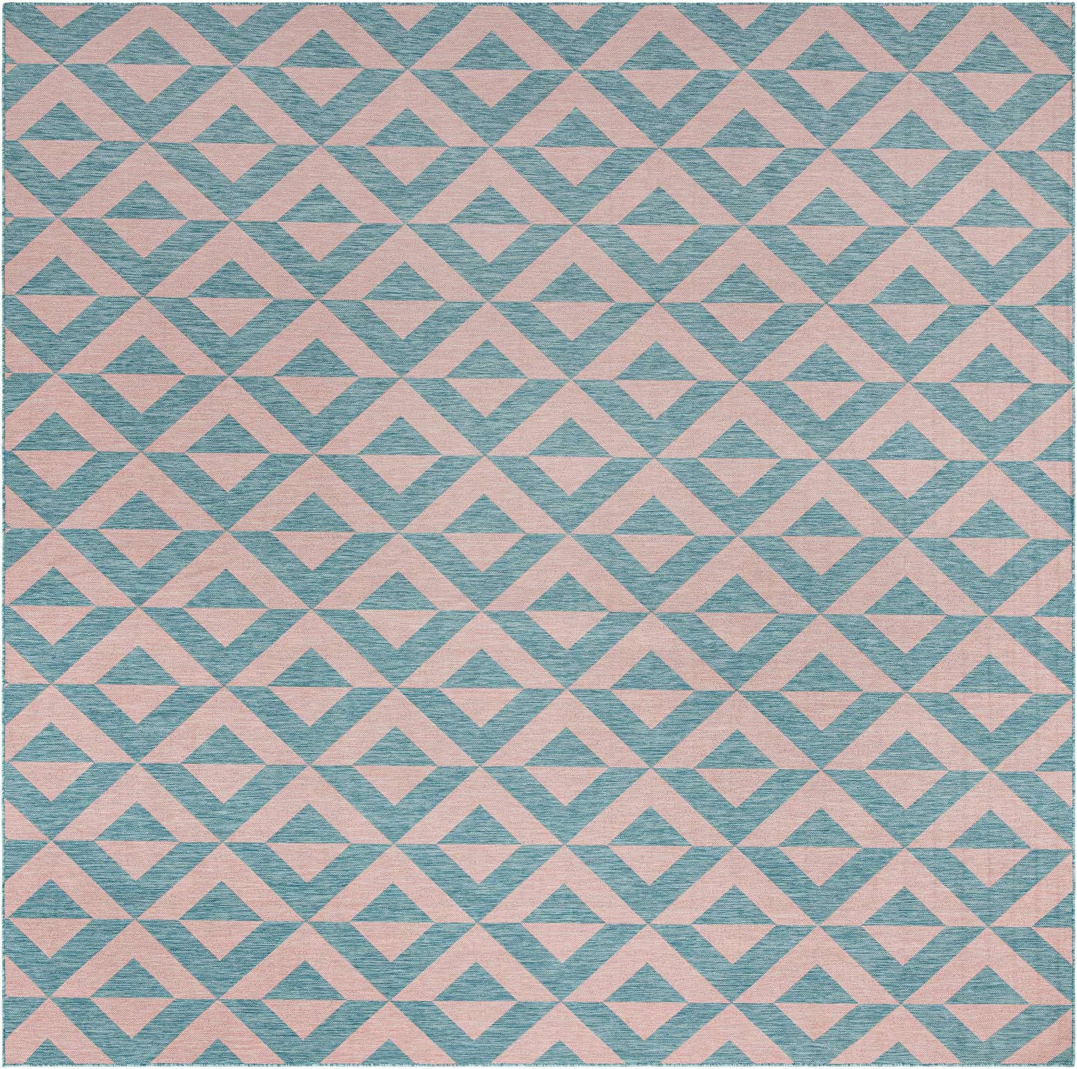 13' x 13' Easy-Clean Jill Zarin Napa Indoor / Outdoor Square Rug
