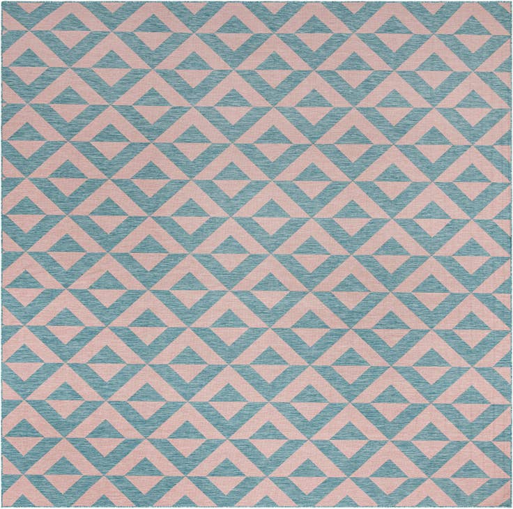 Detail image of 13' x 13' Easy-Clean Jill Zarin Napa Indoor / Outdoor Square Rug