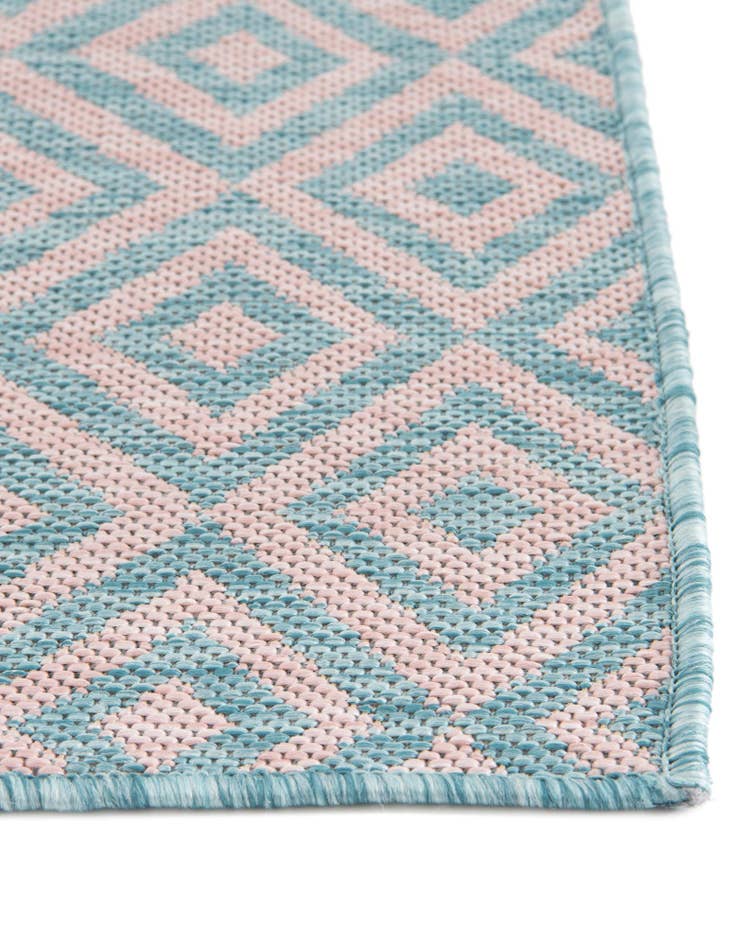 Detail image of 7' 10 x 7' 10  Washable Jill Zarin Costa Rica Indoor / Outdoor Square Rug