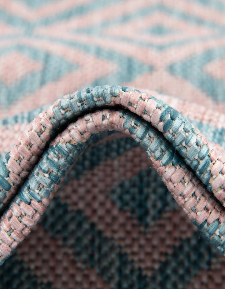 Detail image of 7' 10 x 7' 10  Washable Jill Zarin Costa Rica Indoor / Outdoor Square Rug