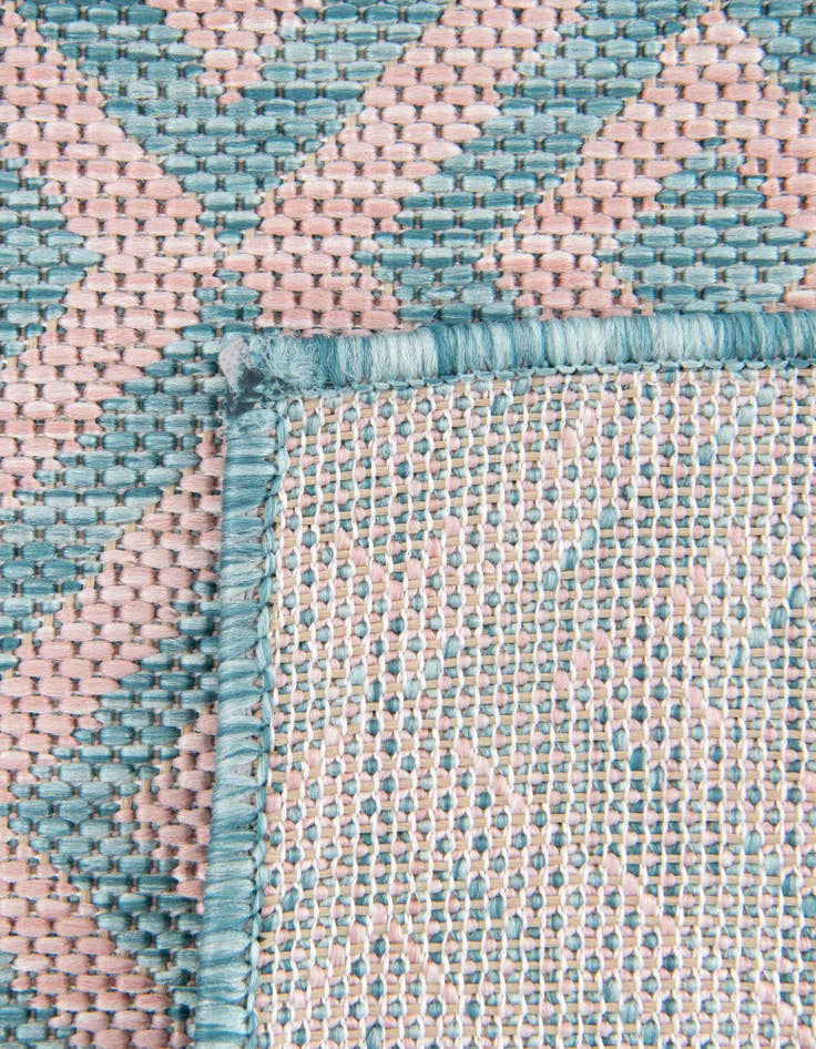 Detail image of 7' 10 x 7' 10  Washable Jill Zarin Costa Rica Indoor / Outdoor Square Rug