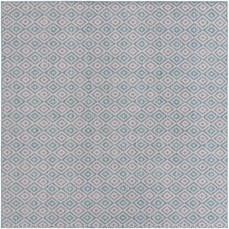 Detail image of 7' 10 x 7' 10 Easy-Clean Jill Zarin Costa Rica Indoor / Outdoor Square Rug