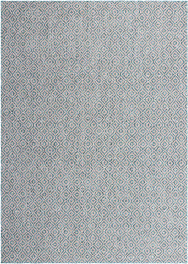 10' 8 x 10' 8 Easy-Clean Jill Zarin Costa Rica Indoor / Outdoor Square Rug