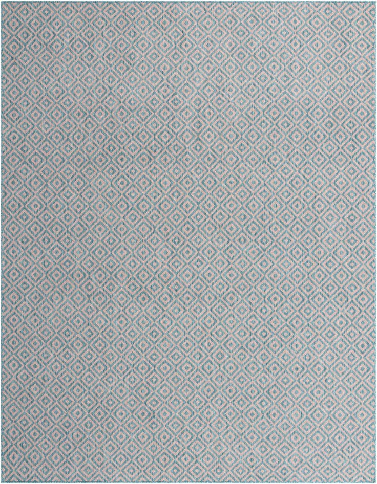 Detail image of 10' 8 x 10' 8 Easy-Clean Jill Zarin Costa Rica Indoor / Outdoor Square Rug