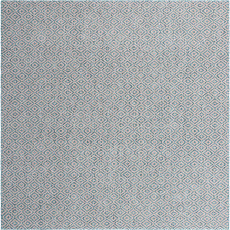 Detail image of 10' 8 x 10' 8 Easy-Clean Jill Zarin Costa Rica Indoor / Outdoor Square Rug