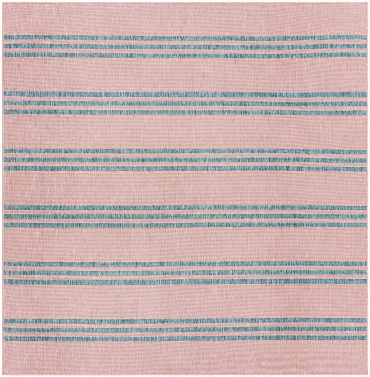 Detail image of 7' 10 x 7' 10 Easy-Clean Jill Zarin Anguilla Indoor / Outdoor Square Rug