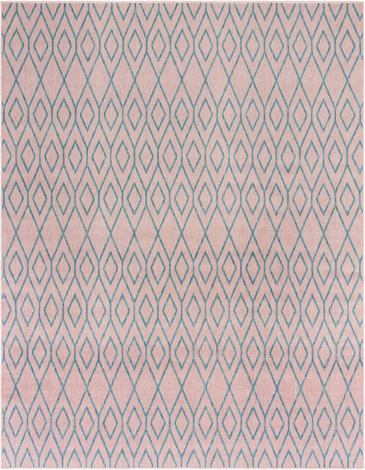 Detail image of 10' 8 x 10' 8 Easy-Clean Jill Zarin Turks and Caicos Indoor / Outdoor Square Rug