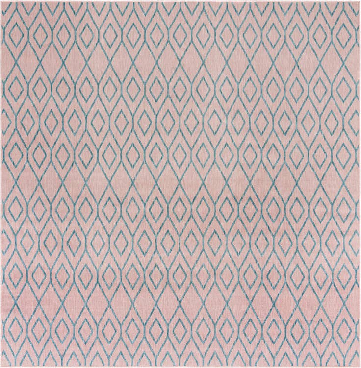Detail image of 10' 8 x 10' 8 Easy-Clean Jill Zarin Turks and Caicos Indoor / Outdoor Square Rug