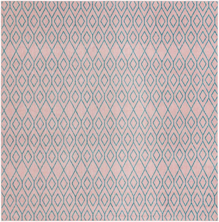 Detail image of 13' x 13' Easy-Clean Jill Zarin Turks and Caicos Indoor / Outdoor Square Rug