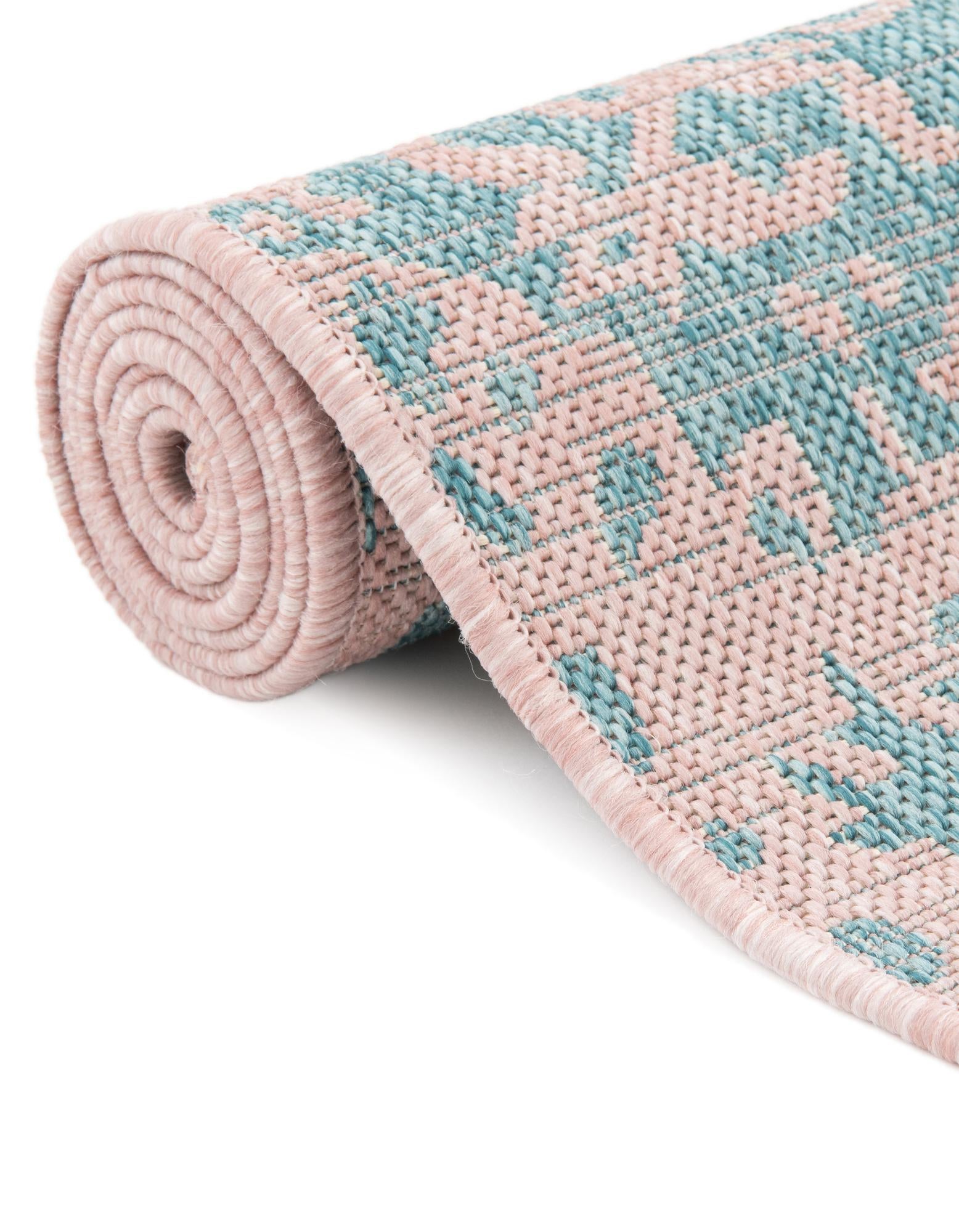 10' 8 x 10' 8 Easy-Clean Jill Zarin Dubai Indoor / Outdoor Square Rug