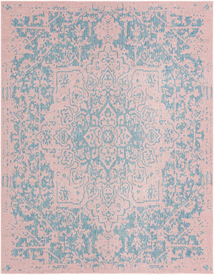 Detail image of 10' 8 x 10' 8 Easy-Clean Jill Zarin Dubai Indoor / Outdoor Square Rug
