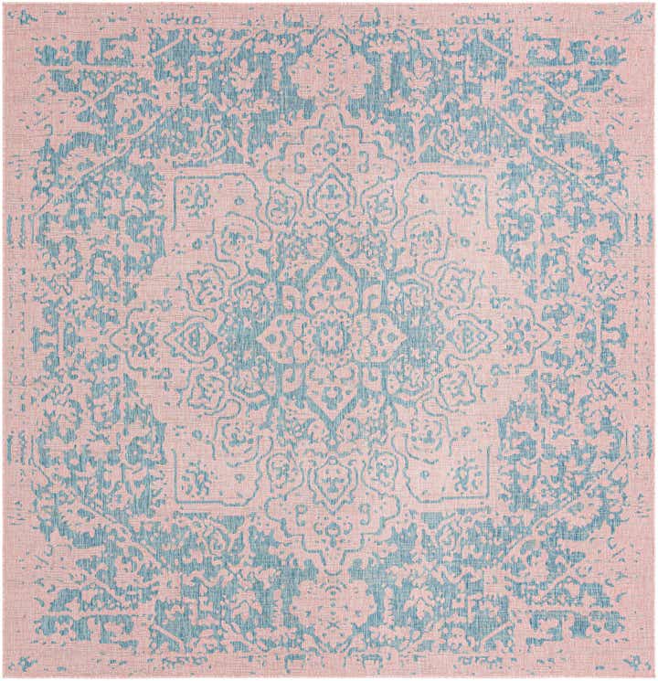 10' 8 x 10' 8 Easy-Clean Jill Zarin Dubai Indoor / Outdoor Square Rug