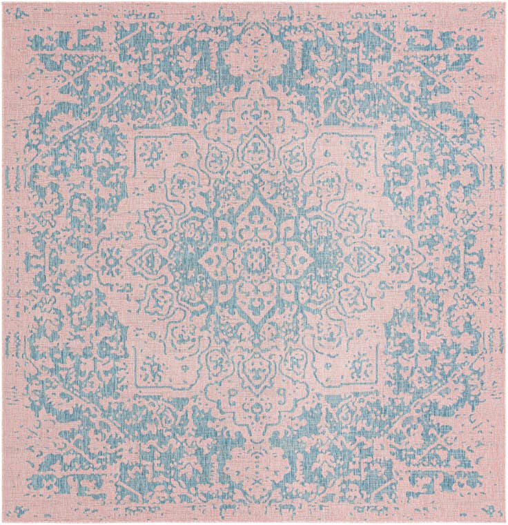 Detail image of 10' 8 x 10' 8 Easy-Clean Jill Zarin Dubai Indoor / Outdoor Square Rug