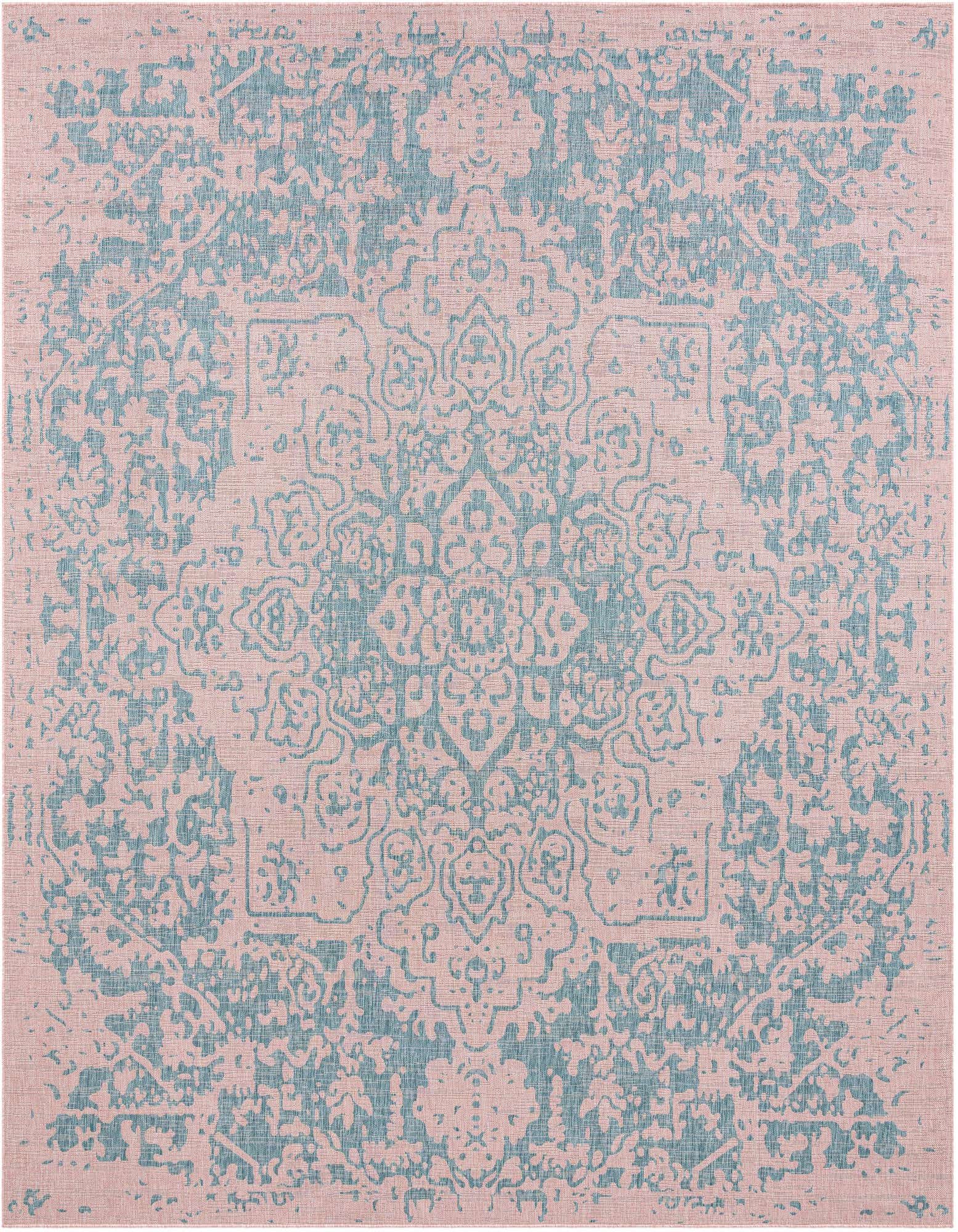 13' x 13' Easy-Clean Jill Zarin Dubai Indoor / Outdoor Square Rug