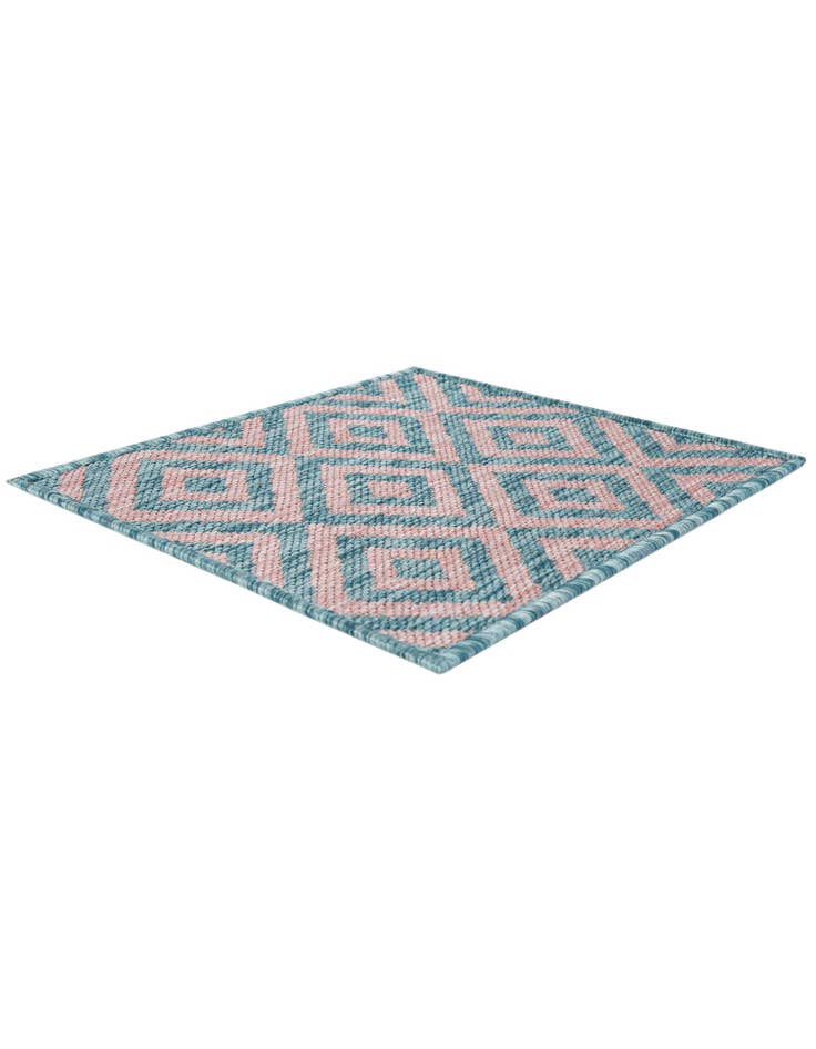 Detail image of 1' 2 x 1' 4 Easy-Clean Jill Zarin Indoor / Outdoor Square Rug