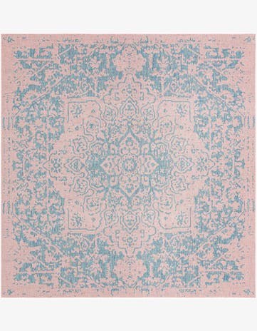 10' 8 x 10' 8 Easy-Clean Jill Zarin Dubai Indoor / Outdoor Square Rug