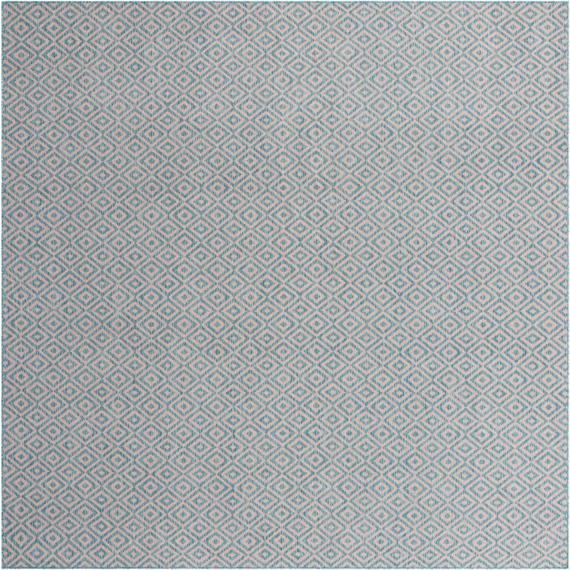 10' 8 x 10' 8  Washable Jill Zarin Costa Rica Indoor / Outdoor Square Rug