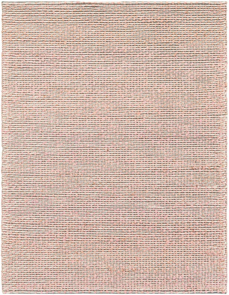 Detail image of 4' 1 x 6' 1 Hand Woven Seaside Pearl Jute Rug