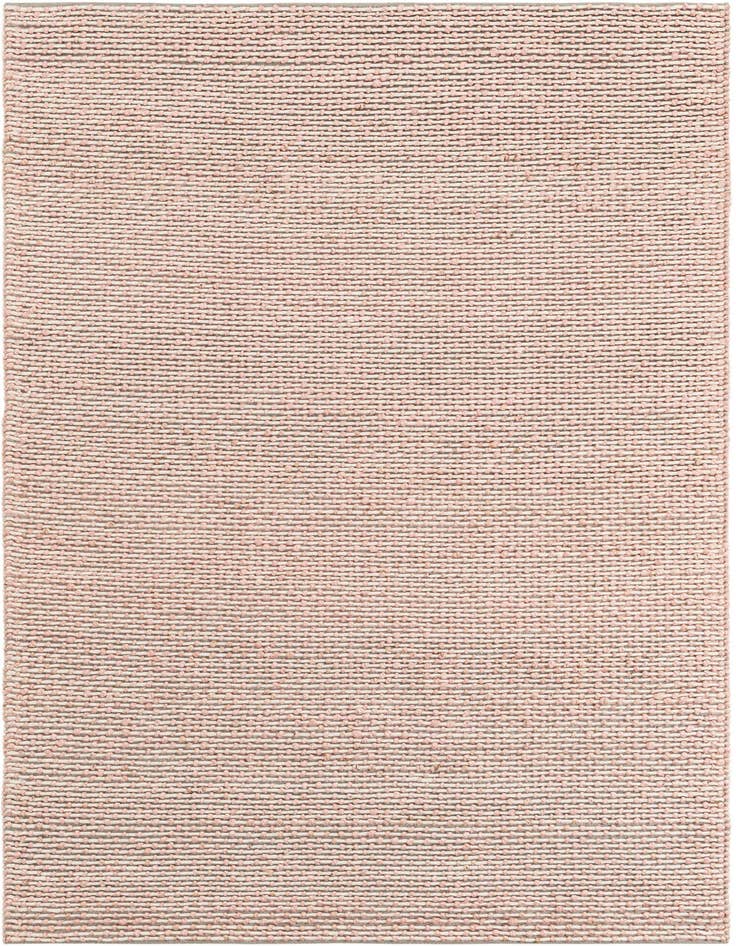 Detail image of 5' 1 x 8' Hand Woven Seaside Pearl Jute Rug