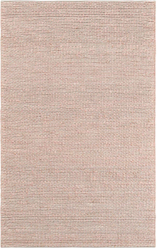 Detail image of 5' 1 x 8' Hand Woven Seaside Pearl Jute Rug