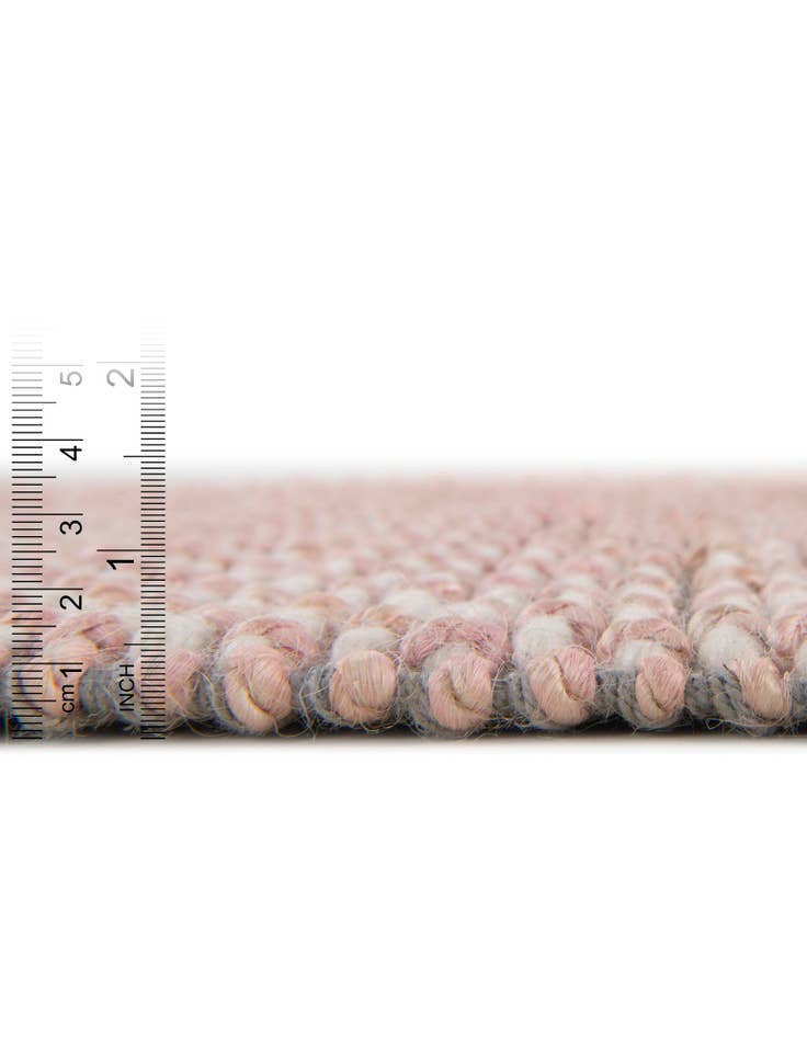 Detail image of 2' x 8' Hand Woven Seaside Pearl Jute Runner Rug