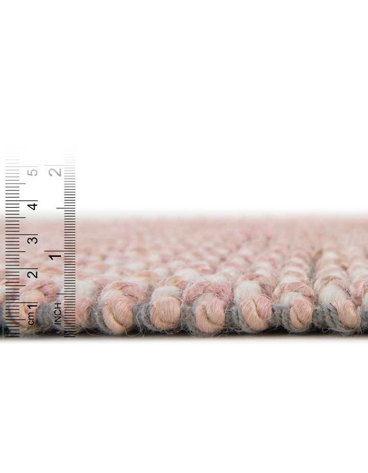 2' x 8' Hand Woven Seaside Pearl Jute Runner Rug