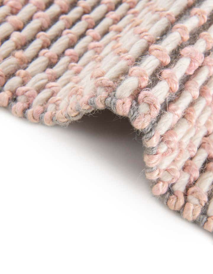 2' x 8' Hand Woven Seaside Pearl Jute Runner Rug