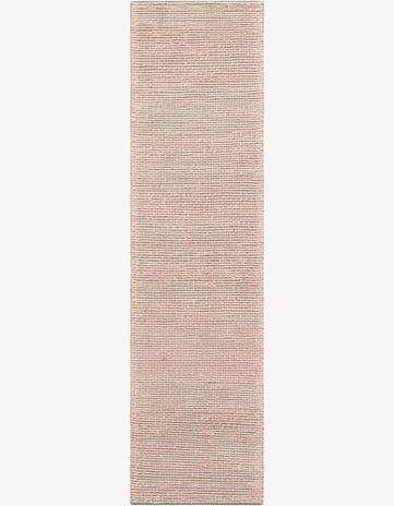 2' 7 x 10' Hand Woven Seaside Pearl Jute Runner Rug