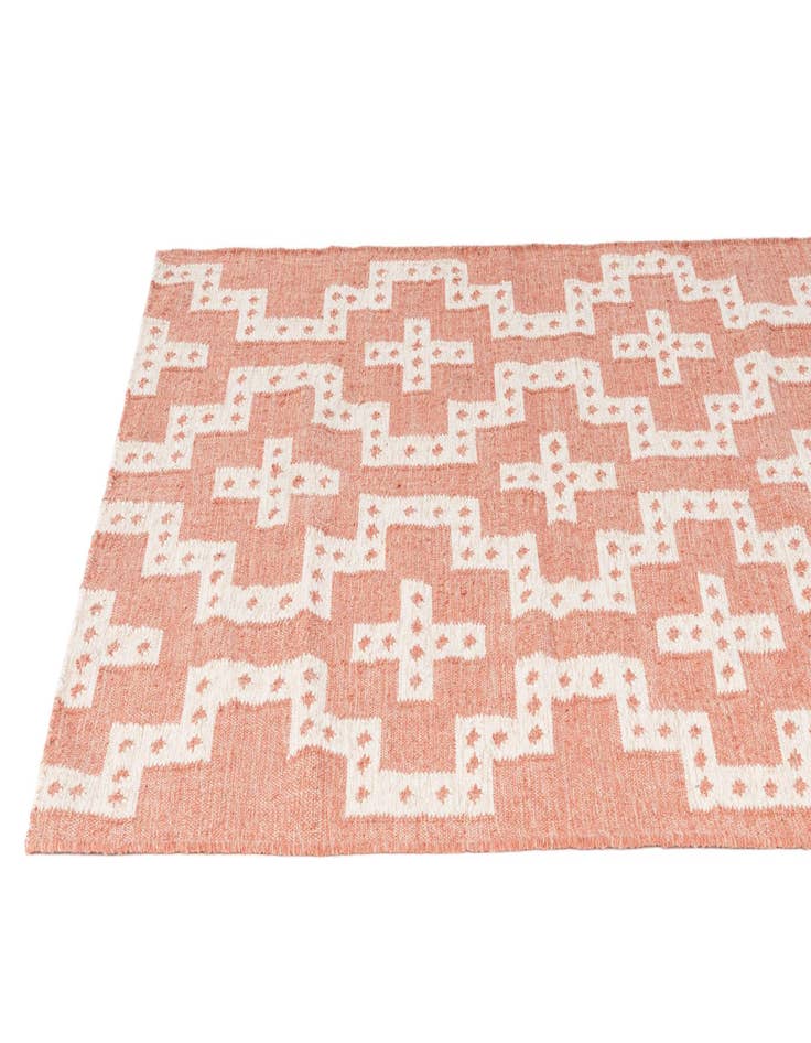 Detail image of 4' 2 x 6' 1  Hand Woven Kilim Wool Rug