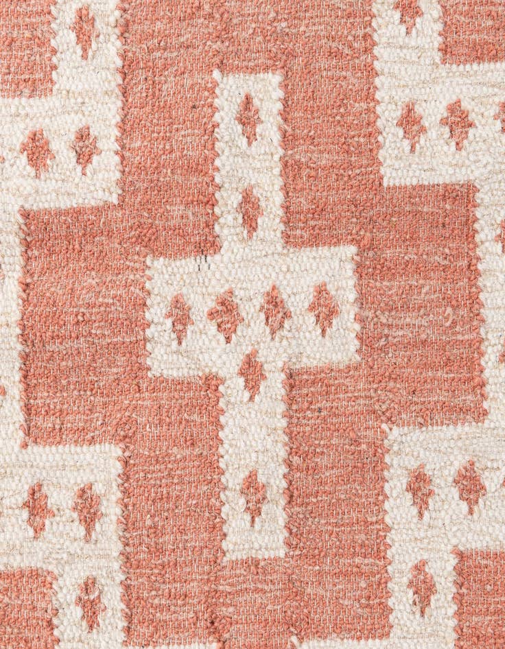 Detail image of 4' 2 x 6' 1  Hand Woven Kilim Wool Rug
