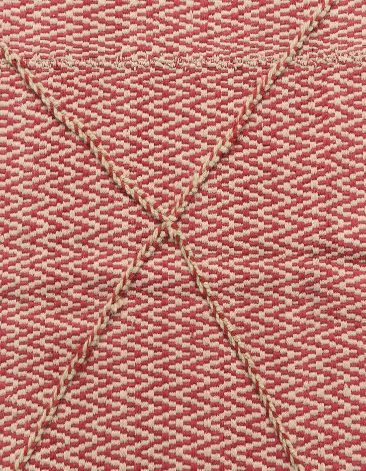 Detail image of 6' 1 x 8' 6  Hand Knotted Moroccan Wool Rug