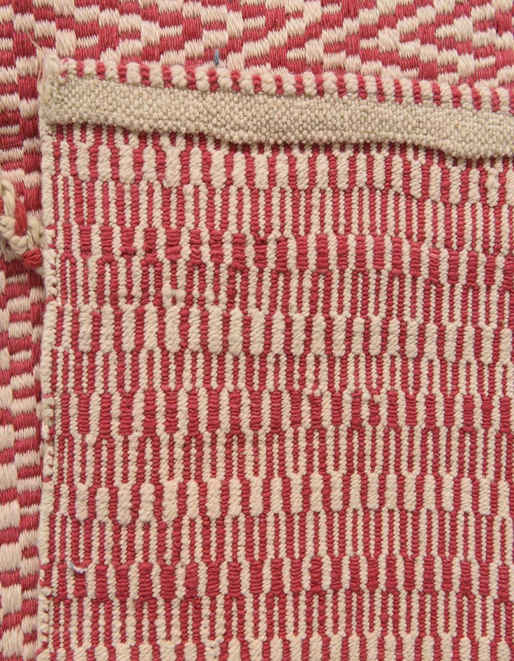 Detail image of 6' 1 x 8' 6  Hand Knotted Moroccan Wool Rug