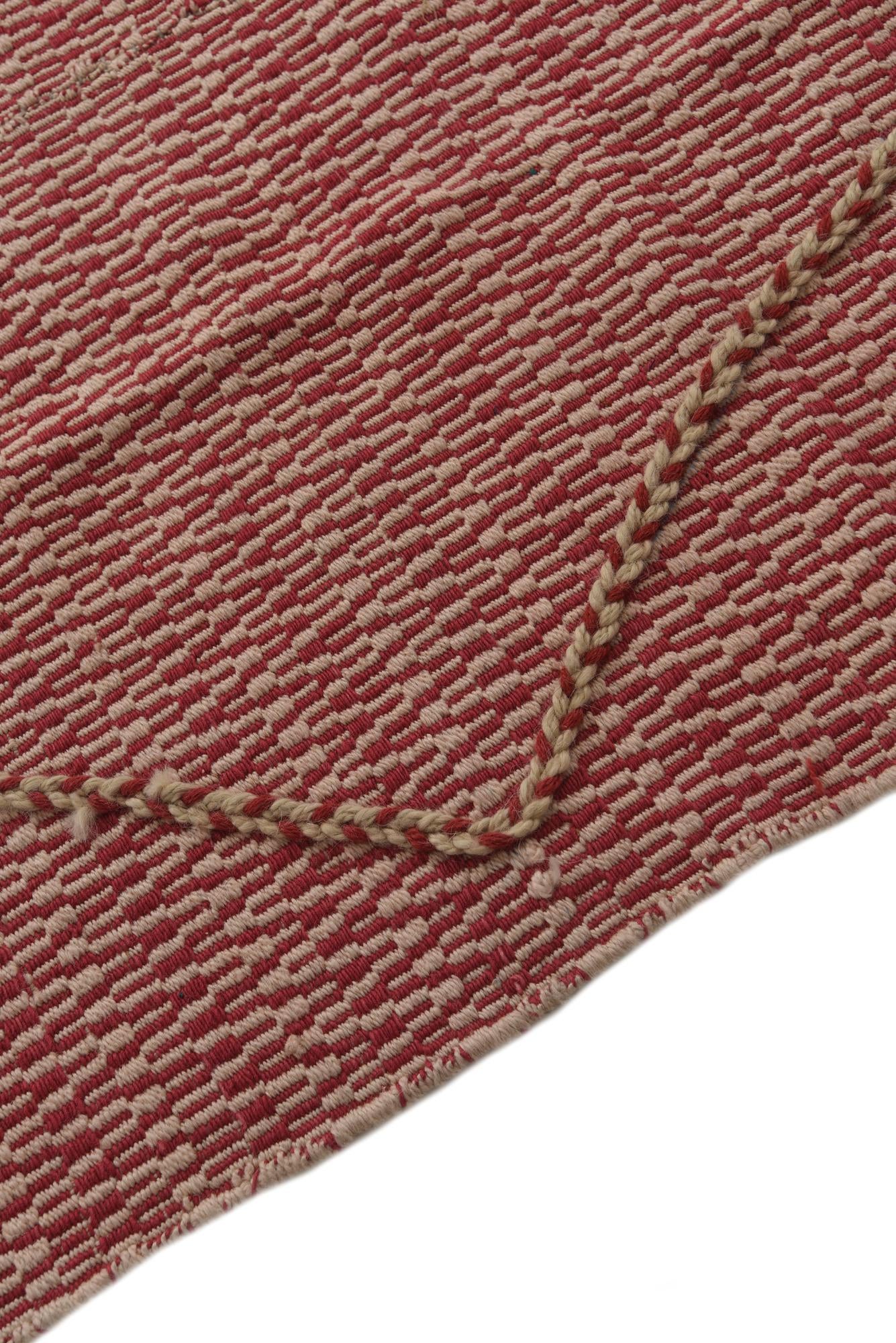 6' 2 x 8' 5 Hand Knotted Moroccan Wool Rug