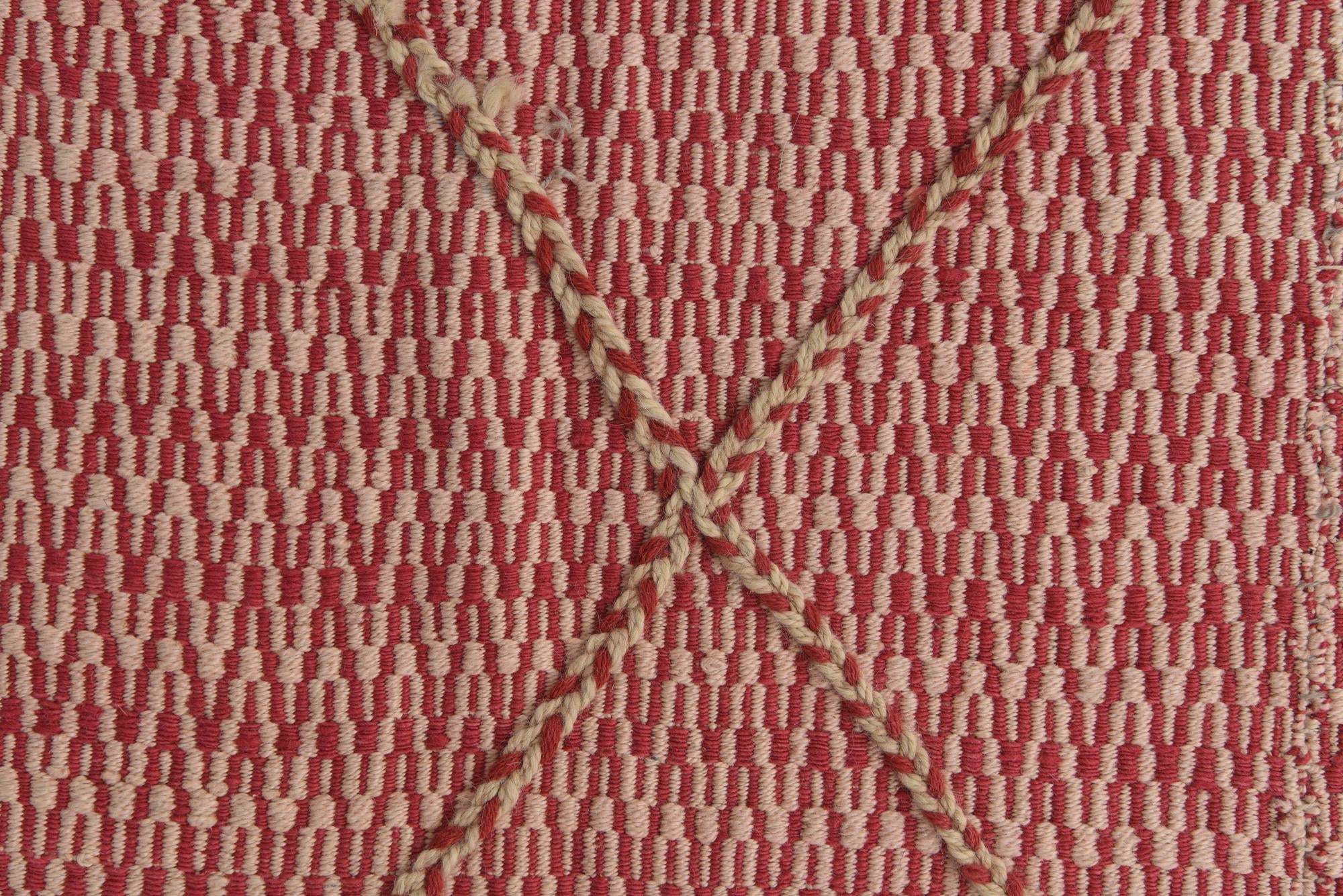6' 2 x 8' 5 Hand Knotted Moroccan Wool Rug