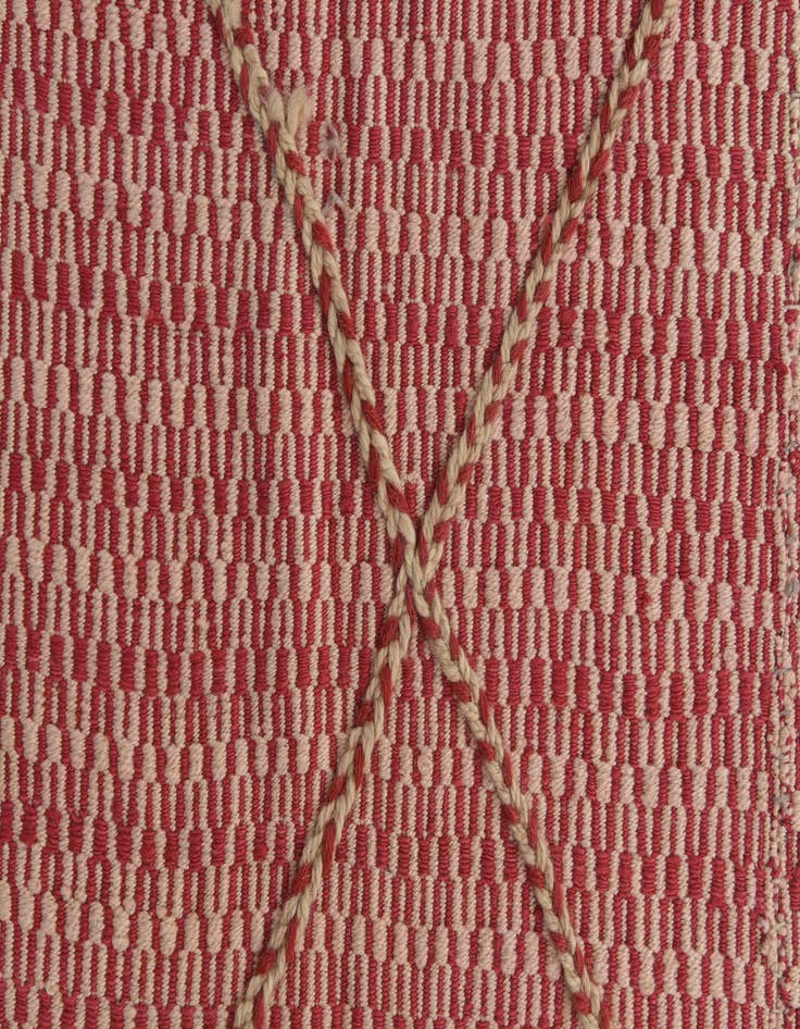 Detail image of 6' 2 x 8' 5  Hand Knotted Moroccan Wool Rug