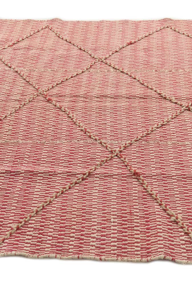 6' 2 x 8' 8 Hand Knotted Moroccan Wool Rug