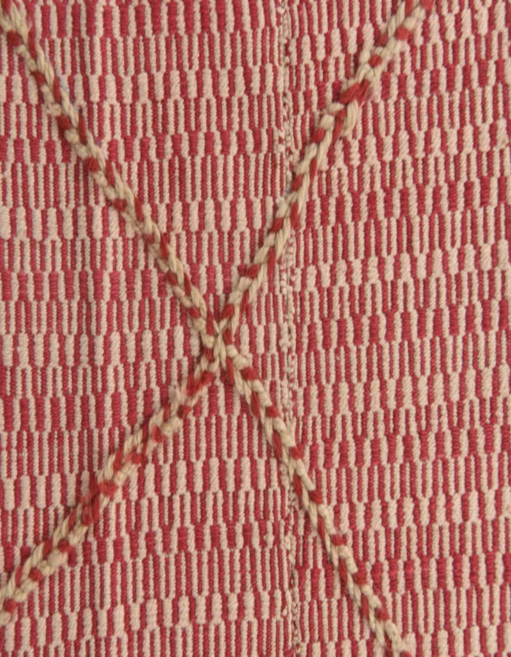 Detail image of 6' 2 x 8' 8  Hand Knotted Moroccan Wool Rug