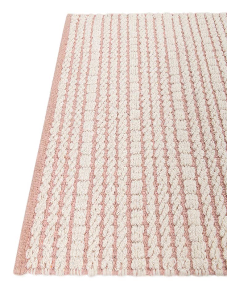 Detail image of 2' x 3' 3  Hand Woven Seaside Pearl Jute Rug