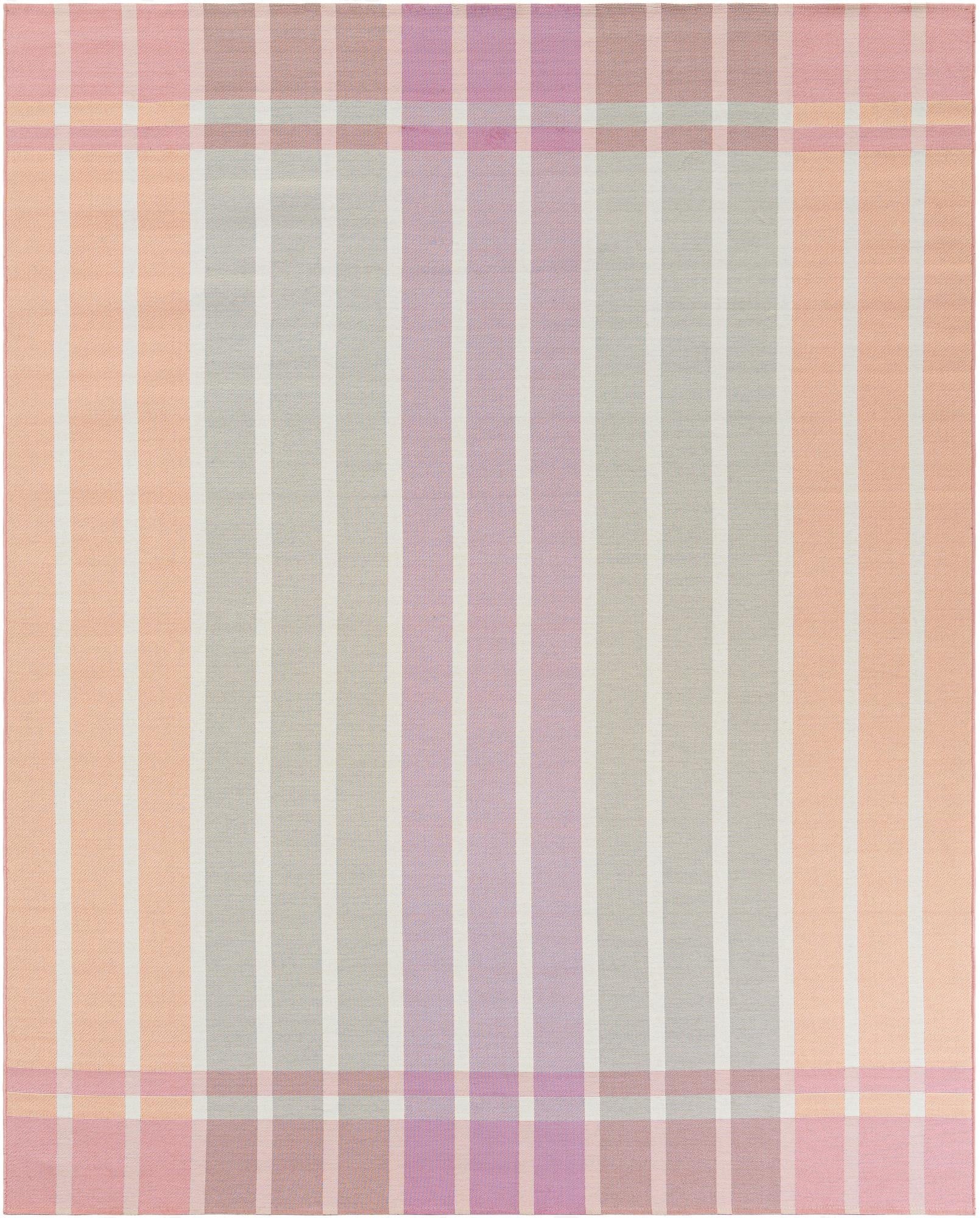 7' 10 x 10' Washable Ribbon Indoor / Outdoor Rug