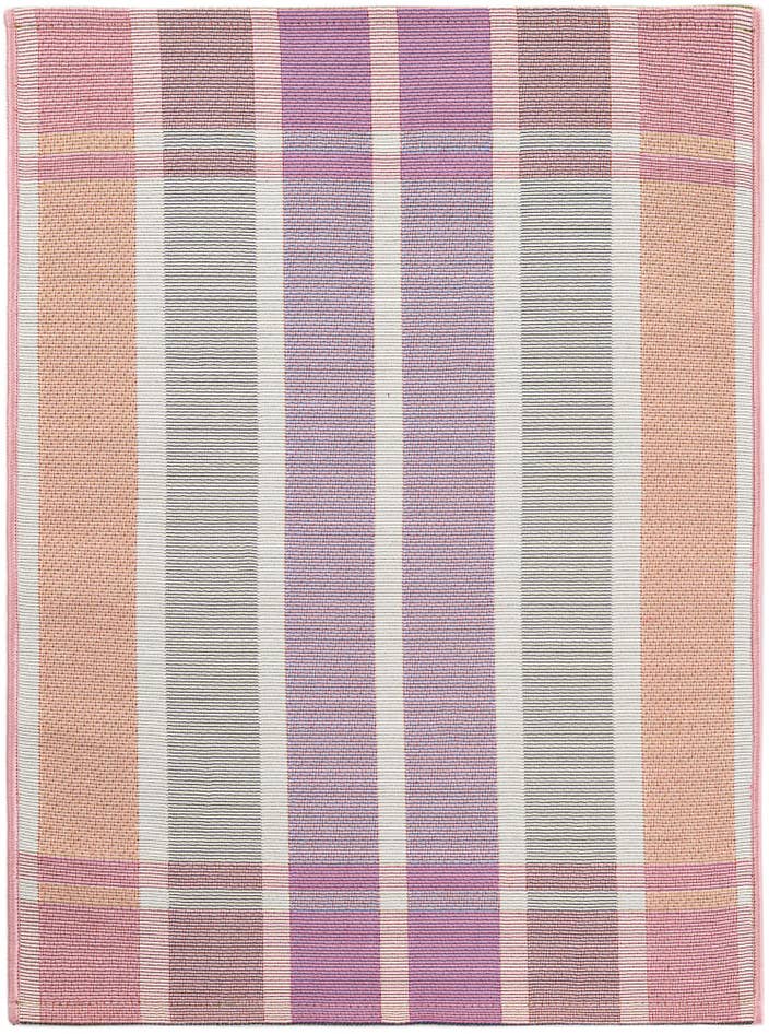 Detail image of 2' x 3' Easy-Clean Striped Indoor / Outdoor Rug