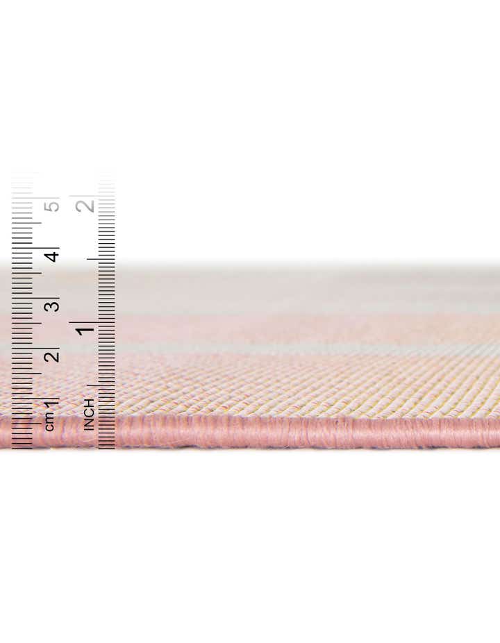2' x 6' Easy-Clean Ribbon Indoor / Outdoor Runner Rug